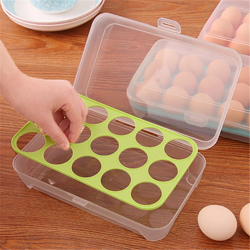 Egg storage box 15 grid portable refrigerator storage box multi-function box home kitchen storage tools WF7091109
Egg storage box 15 grid portable refrigerator storage box multi-function box home kitchen storage tools WF7091109