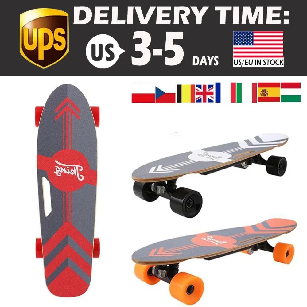 3-Speed Electric Skateboard Battery Lithium Powered with Remote Controller Electric Scooter Easier to Ride Board Wheel Truck Bea
3-Speed Electric Skateboard Battery Lithium Powered with Remote Controller Electric Scooter Easier to Ride Board Wheel Truck Bea