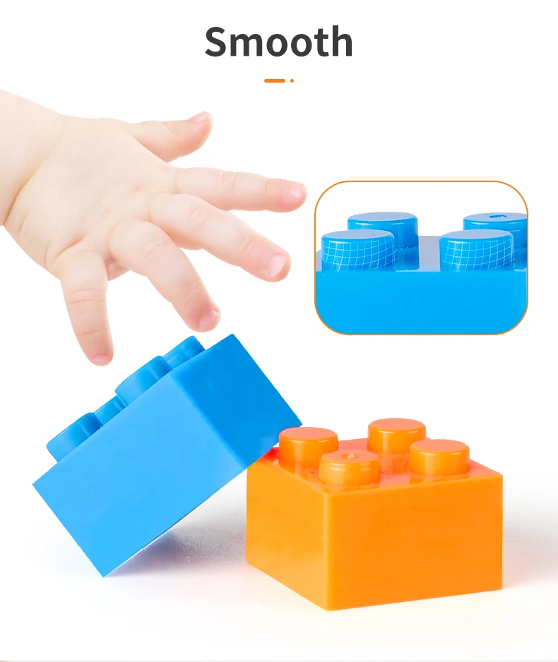 200-1000 Pcs Building Blocks DIY Creative Bricks Model Constructor Educational Kids Toys