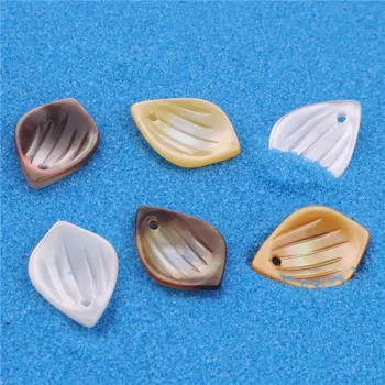 10pcs Natural Shells Stripe Petals Shape Pendant Multiple Colour Leaf Shell DIY Accessories Earring Ncklace Jewelry Charm Making
10pcs Natural Shells Stripe Petals Shape Pendant Multiple Colour Leaf Shell DIY Accessories Earring Ncklace Jewelry Charm Making
