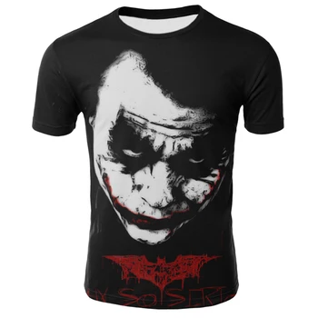 New 3D printed T-shirt men and women summer IT clown horror movie casual T-shirt horror horror movie man clown T-shirt
New 3D printed T-shirt men and women summer IT clown horror movie casual T-shirt horror horror movie man clown T-shirt