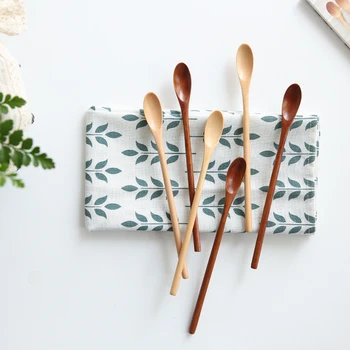 5Pcs/Lot Solid Wooden Coffee Stirring Spoons Beech Ice Cream Spoon Dessert Cake Scoop Tableware Kitchen Restaurant Supplies
5Pcs/Lot Solid Wooden Coffee Stirring Spoons Beech Ice Cream Spoon Dessert Cake Scoop Tableware Kitchen Restaurant Supplies
