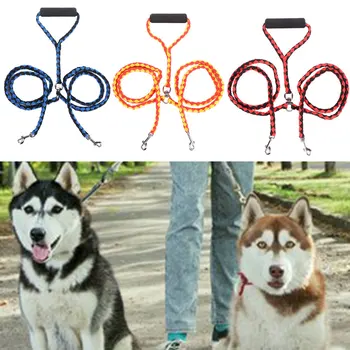 1PC WALK 2 Two DOGS Leash COUPLER Double Twin Lead Walking Leash Dog Traction Rope
1PC WALK 2 Two DOGS Leash COUPLER Double Twin Lead Walking Leash Dog Traction Rope