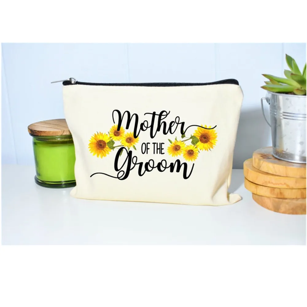 sunflower bachelorette makeup gift bag custom wedding team bride cosmetic bags bridesmaid make up bags bridal party decoration
sunflower bachelorette makeup gift bag custom wedding team bride cosmetic bags bridesmaid make up bags bridal party decoration