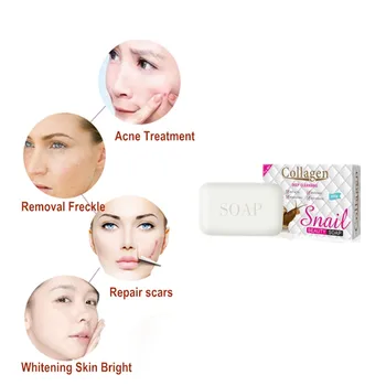 Fresh and moisturizing hand soap snail protein collagen soap strong deodorization prevention of acne skin care and beauty soap
Fresh and moisturizing hand soap snail protein collagen soap strong deodorization prevention of acne skin care and beauty soap
