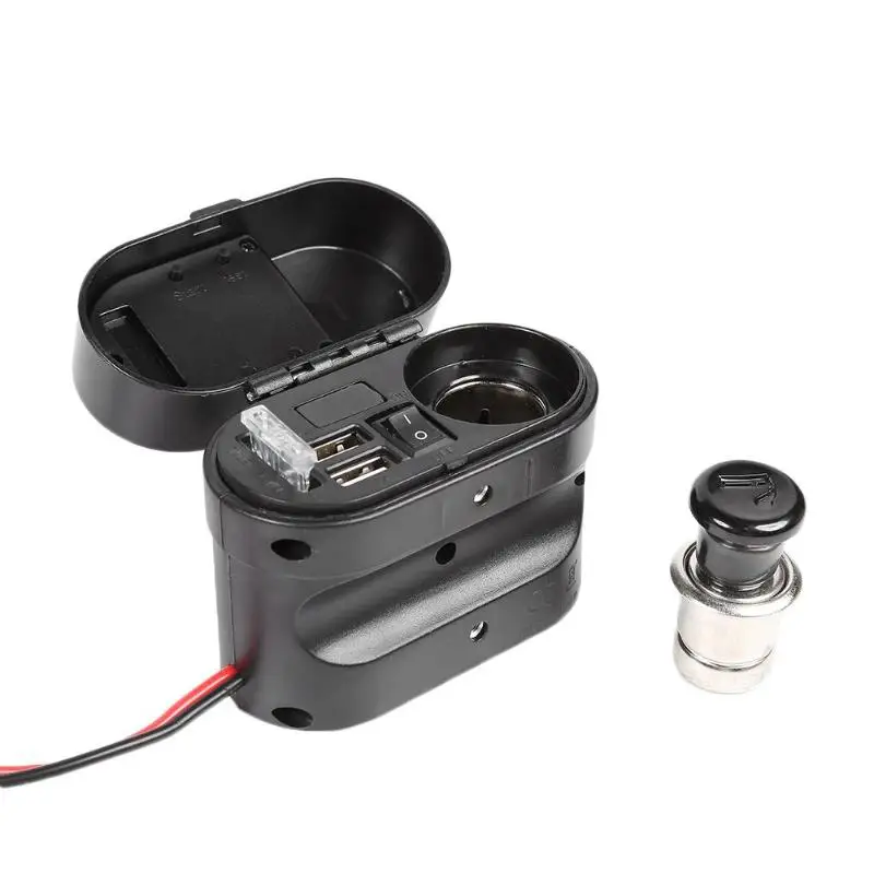 Multi-purpose Cigarette lighter Dual USB Charger Adapter for Phone Camera Built-in Fuses and Rigorous Testing Safe
Multi-purpose Cigarette lighter Dual USB Charger Adapter for Phone Camera Built-in Fuses and Rigorous Testing Safe