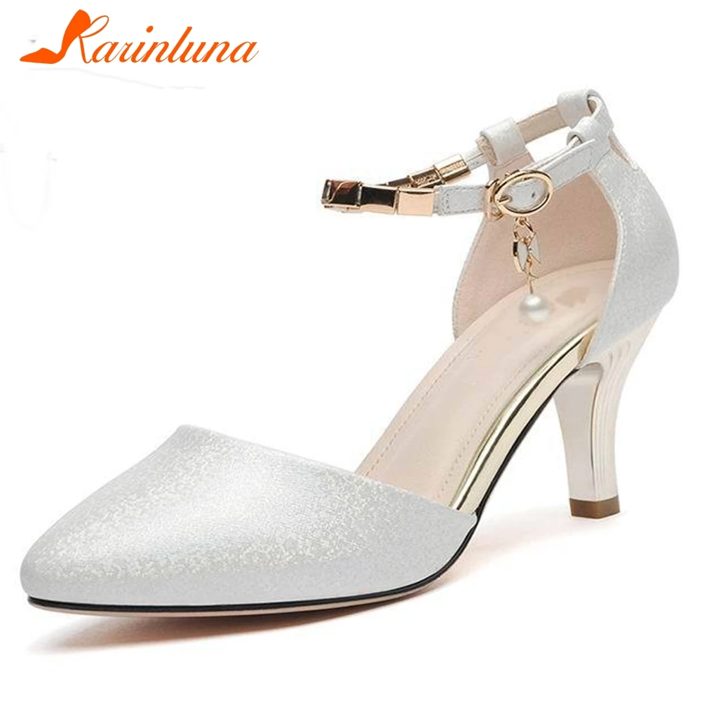 Karinluna 2020 Hot Sale Dropship Sequined Cloth Summer Sandals Woman Shoes Buckle Strap High Heels Party Shoes Women Sandals
Karinluna 2020 Hot Sale Dropship Sequined Cloth Summer Sandals Woman Shoes Buckle Strap High Heels Party Shoes Women Sandals