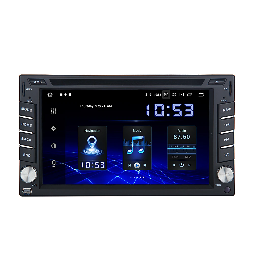 Android 10.0 Universal 2 Din Radio Superior Sound 6.2" Touch Screen Car Stereo Multimedia System GPS Navigation DSP
Android 10.0 Universal 2 Din Radio Superior Sound 6.2" Touch Screen Car Stereo Multimedia System GPS Navigation DSP