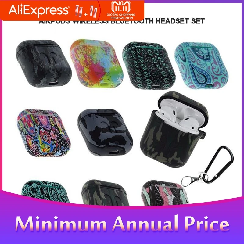 Camouflage Silicone Shockproof Protector Cover Case Carabiner for Airpods Case i10 i12 TWS Bluetooth Luminous Protector
Camouflage Silicone Shockproof Protector Cover Case Carabiner for Airpods Case i10 i12 TWS Bluetooth Luminous Protector