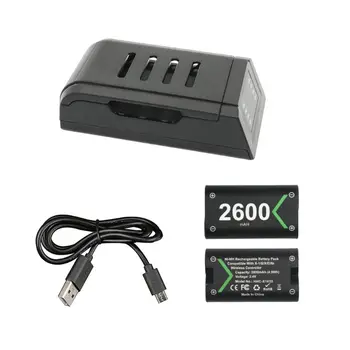 Controller Charger Rechargeable Battery Pack Charging Station for XBOX ONE
Controller Charger Rechargeable Battery Pack Charging Station for XBOX ONE