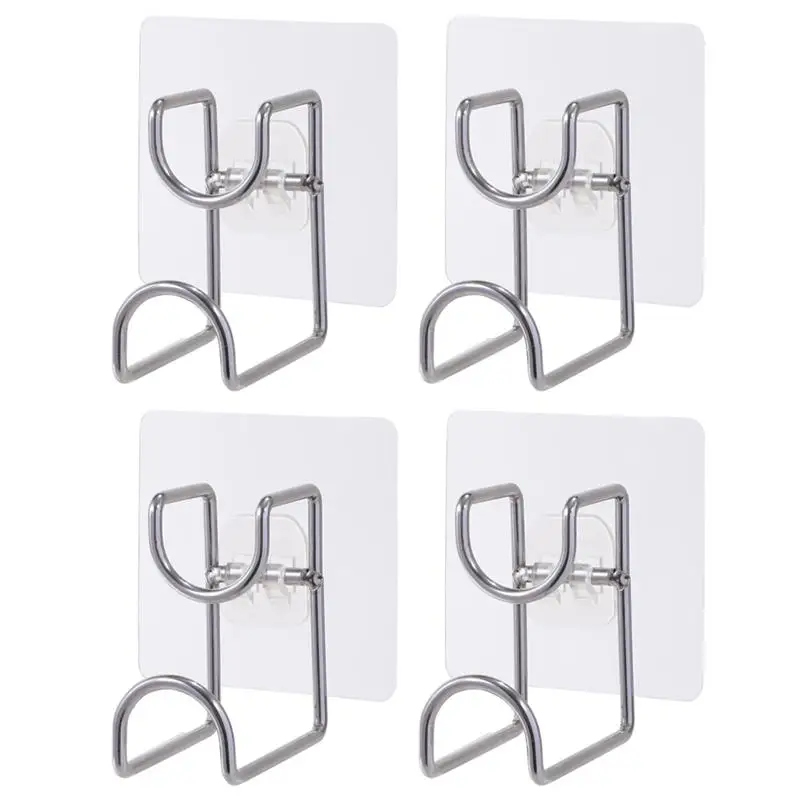 4PCS Self Adhesive Stainless Steel Punch Free Multifunctional Wall Hook Rack Wash Basin Hook Hanger for Kitchen Bedroom Bathroom
4PCS Self Adhesive Stainless Steel Punch Free Multifunctional Wall Hook Rack Wash Basin Hook Hanger for Kitchen Bedroom Bathroom