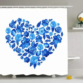 Shower Curtain Set with Hooks 72x72 Hand Drawn You Botanical Watercolor Heart Shape Made Signs Element Symbols Objects Love
Shower Curtain Set with Hooks 72x72 Hand Drawn You Botanical Watercolor Heart Shape Made Signs Element Symbols Objects Love