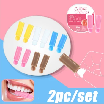 1Pair Teeth Chewie For Dentsply Patient Tooth Aligner Aligners Teether 
1Pair Teeth Chewie For Dentsply Patient Tooth Aligner Aligners Teether
