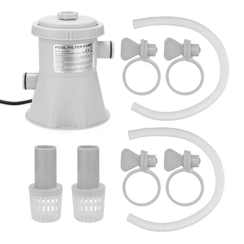 Electric Swimming Pool Filter Pump Reusable Practical Swimming Pool Filter Water Purifier Easy Install Filter Pump Cleaning Tool 
Electric Swimming Pool Filter Pump Reusable Practical Swimming Pool Filter Water Purifier Easy Install Filter Pump Cleaning Tool