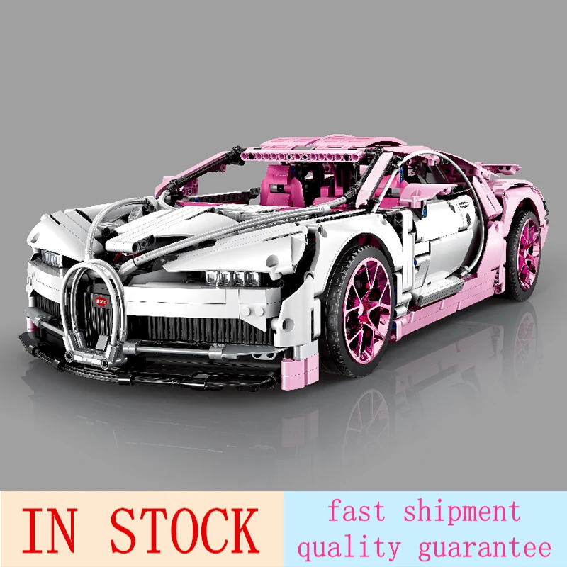 Technic Car Pink Speed Super Race Car Set Assembly Bricks Educational Kids Christmas Gifts Car Model Toys Compatible with 42083
Technic Car Pink Speed Super Race Car Set Assembly Bricks Educational Kids Christmas Gifts Car Model Toys Compatible with 42083