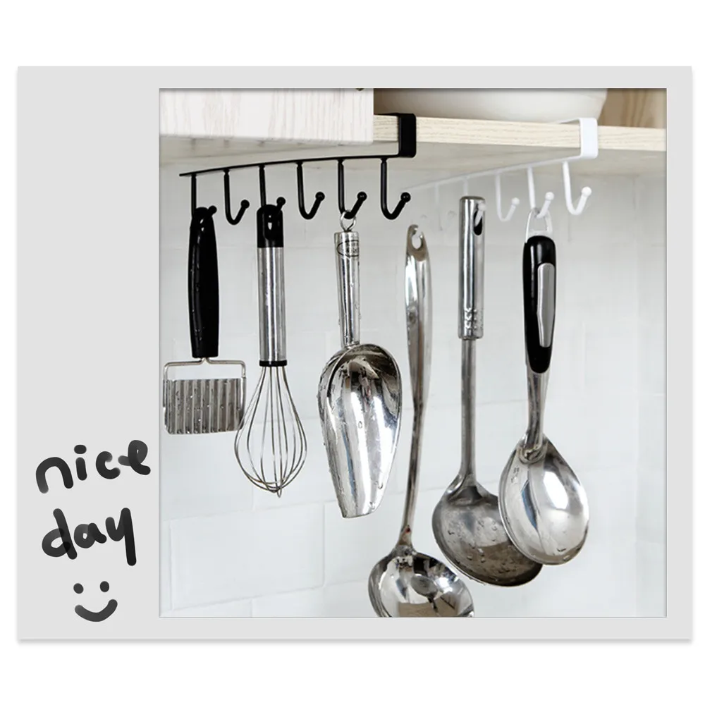 Kitchen wardrobe without punching without nail hook iron hook is not easy to rust simple section space tie scarf spoon shovel
Kitchen wardrobe without punching without nail hook iron hook is not easy to rust simple section space tie scarf spoon shovel