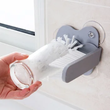 Rotatable Cleaning Brush Cup Bottle Cleaner Sink Scrubber Cleanup Brushes With Suction Wine Glass Cleaner Kitchen Cleaning Tools
Rotatable Cleaning Brush Cup Bottle Cleaner Sink Scrubber Cleanup Brushes With Suction Wine Glass Cleaner Kitchen Cleaning Tools