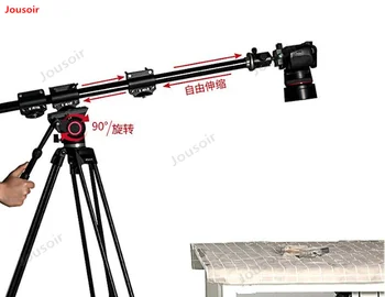 Photography light bracket four-headed cross-arm camera SLR tripod Vertical overhead shot extension extension rod CD50 T03
Photography light bracket four-headed cross-arm camera SLR tripod Vertical overhead shot extension extension rod CD50 T03