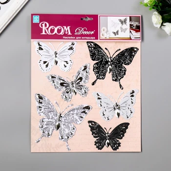 Volumetric stickers Room Decor "Black and white butterflies" 30x32 cm 5046373
Volumetric stickers Room Decor "Black and white butterflies" 30x32 cm 5046373