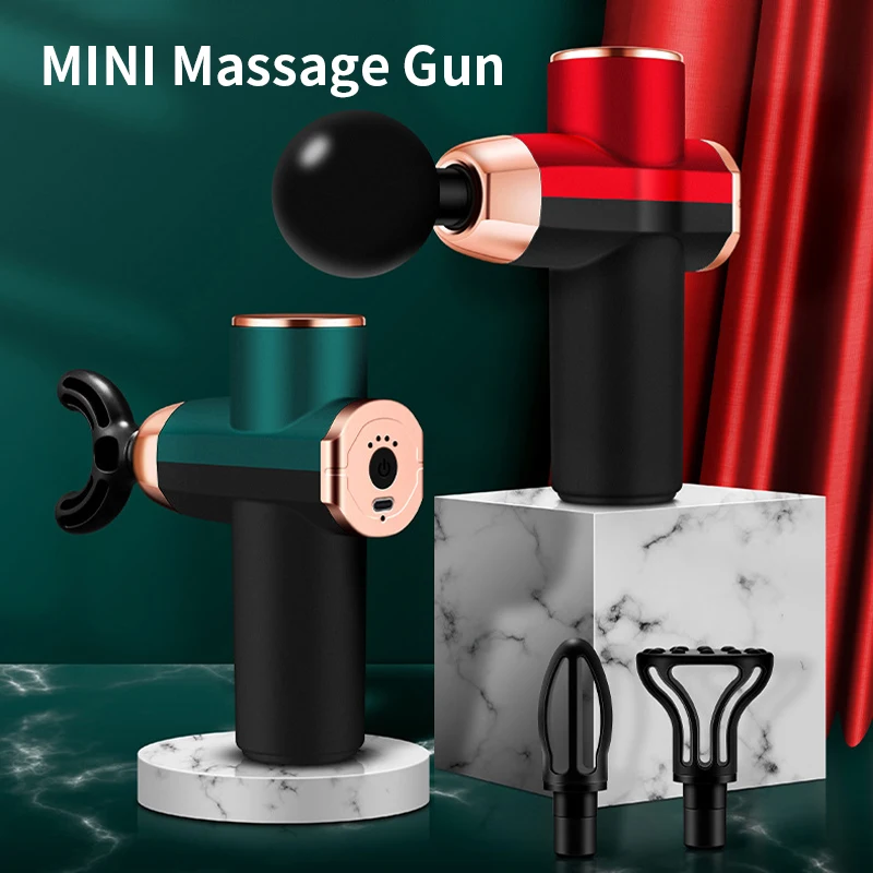 Mini electric massage gun, deep muscle vibration, relieve pain, relax, USB charging, silent advanced fascia gun
Mini electric massage gun, deep muscle vibration, relieve pain, relax, USB charging, silent advanced fascia gun