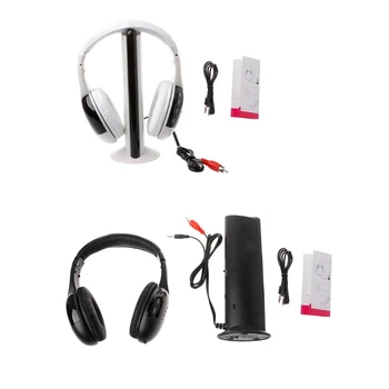 High Quality 5 in 1 Hi-Fi Wireless Headset Headphone Earphone for TV DVD MP3 PC #1
High Quality 5 in 1 Hi-Fi Wireless Headset Headphone Earphone for TV DVD MP3 PC #1