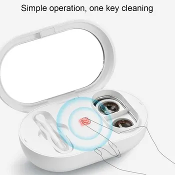Newest Contact Lens Ultrasonic Cleaning Machine 56000hz High Frequency Rechargeable Vibration Timing Cleaner Portable Washing
Newest Contact Lens Ultrasonic Cleaning Machine 56000hz High Frequency Rechargeable Vibration Timing Cleaner Portable Washing