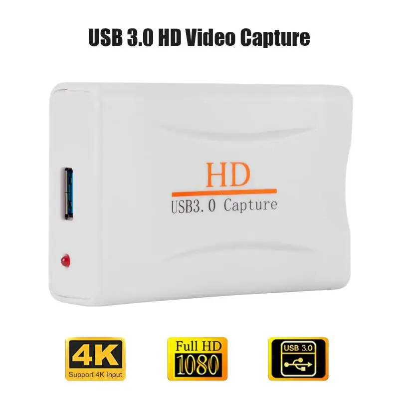 USB3.0 HDMI Game Capture Card Grabber 1080P 60fps HD Video Capture Recorder Gaming Streaming Recording
USB3.0 HDMI Game Capture Card Grabber 1080P 60fps HD Video Capture Recorder Gaming Streaming Recording