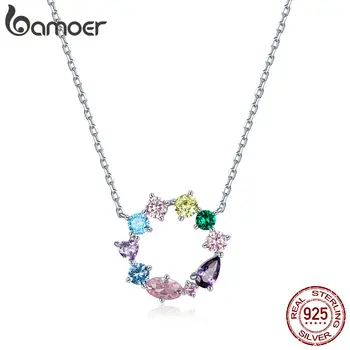 bamoer GAN178 Wreath Necklace for Girl 925 Sterling Silver Jewelry Colorful AAA CZ Jewelry Original Design Gift for Women
bamoer GAN178 Wreath Necklace for Girl 925 Sterling Silver Jewelry Colorful AAA CZ Jewelry Original Design Gift for Women