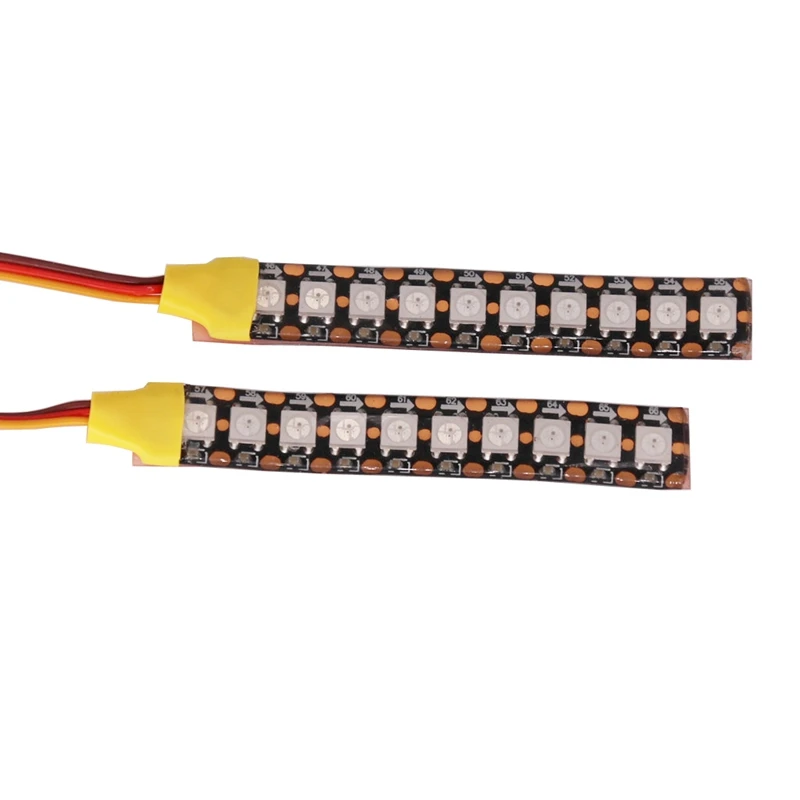 2Pcs RC Car Truck LED Light Strip Kit 10 LED 8 cm Flashing Light Lamp for SCX10 RC 1:10 Model Car Accessories
2Pcs RC Car Truck LED Light Strip Kit 10 LED 8 cm Flashing Light Lamp for SCX10 RC 1:10 Model Car Accessories