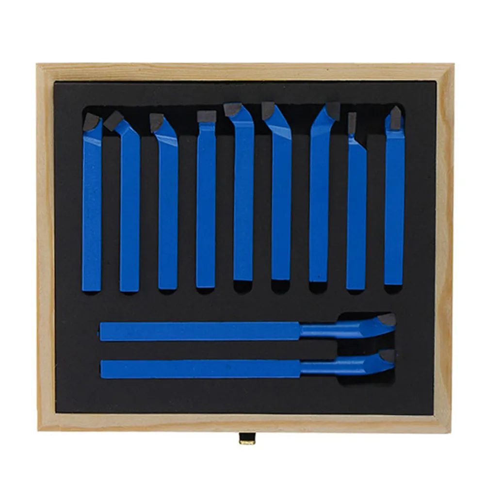 Hot Selling 11PCS Lathe Cutting Tools 8mm,Carbide Tip Tipped Cutter Bit,Metal Lathe Chisel Boring Milling Turning Tool
Hot Selling 11PCS Lathe Cutting Tools 8mm,Carbide Tip Tipped Cutter Bit,Metal Lathe Chisel Boring Milling Turning Tool