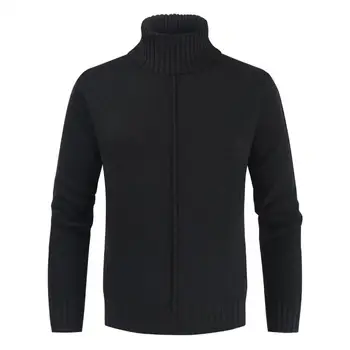 Turtleneck Men Sweaters Solid Color Turtleneck Sweaters Long Sleeve Knit Lapel Sweaters Winter Pullover свитер мужской 
Turtleneck Men Sweaters Solid Color Turtleneck Sweaters Long Sleeve Knit Lapel Sweaters Winter Pullover свитер мужской