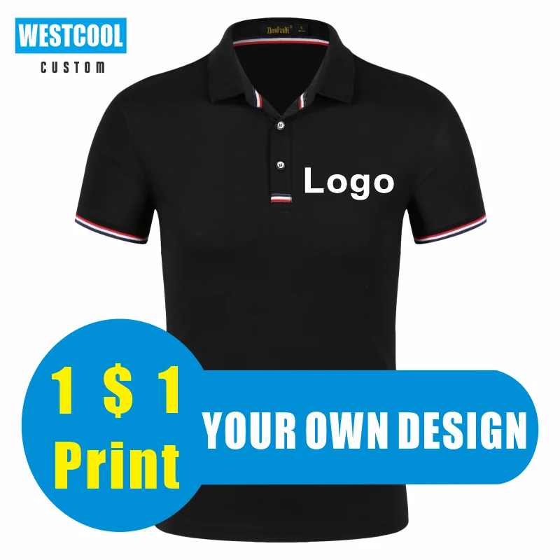 Custom Polos Heat transfer Print Your Own Design Embroidery Polo Shirt Custom Logos Photo Casual Business Company Tops WESTCOOL
Custom Polos Heat transfer Print Your Own Design Embroidery Polo Shirt Custom Logos Photo Casual Business Company Tops WESTCOOL
