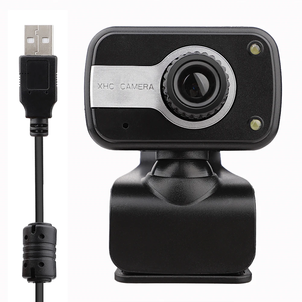 

USB 2.0 HD 480P Webcam Computer Laptop Webcams Camera CMOS Sensor Digital Video Manual focus web cam for Computer Clip-on Camera