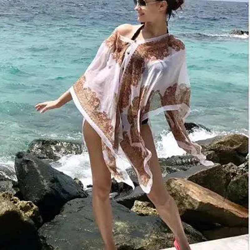 2019 new Summer Women Sun Protection wrap Shawl printed Chiffon Beach Scarf Bikini Coverup pashmina
2019 new Summer Women Sun Protection wrap Shawl printed Chiffon Beach Scarf Bikini Coverup pashmina