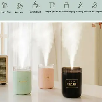 Ultrasonic Air Humidifier Aroma Essential Oil Diffuser for Home Car USB Fogger Mist Maker with LED Night Lamp Liquid Air
Ultrasonic Air Humidifier Aroma Essential Oil Diffuser for Home Car USB Fogger Mist Maker with LED Night Lamp Liquid Air