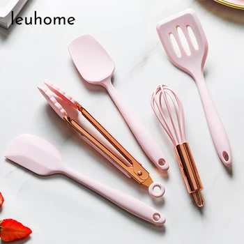 5Pcs Mini Silicone Cooking Utensils Set Non Stick High Temperature Resistance Kitchen Utensils Cooking Tools For Kids Lover Gift
5Pcs Mini Silicone Cooking Utensils Set Non Stick High Temperature Resistance Kitchen Utensils Cooking Tools For Kids Lover Gift