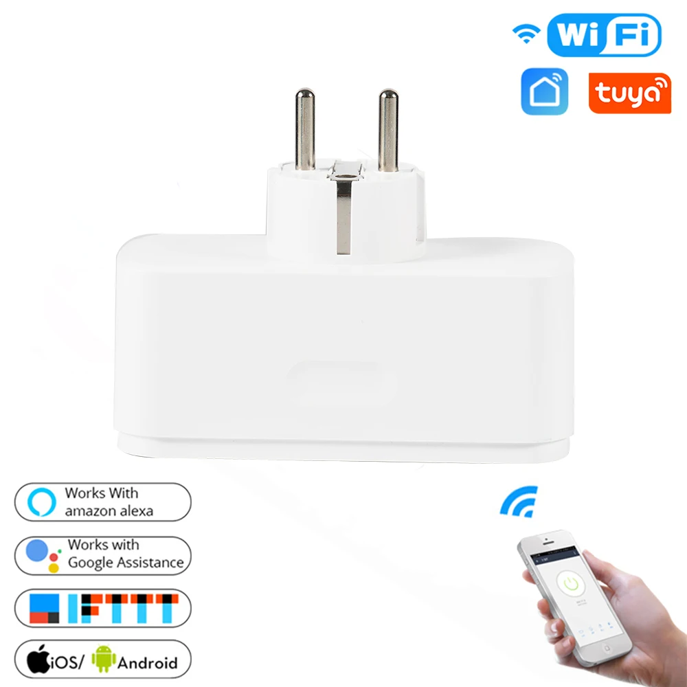 Smart Life EU Smart Plug Mini Wifi Socket Switch Voice Control Timing Work With Alexa/Google/IFTTT APP Control For IOS/Android
Smart Life EU Smart Plug Mini Wifi Socket Switch Voice Control Timing Work With Alexa/Google/IFTTT APP Control For IOS/Android