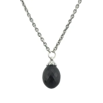 925 Sterling Silver Fantasy Necklace With Black Onyx Chain Without Beads Pendant Dangle Fit Necklace Jewelry Authentic
925 Sterling Silver Fantasy Necklace With Black Onyx Chain Without Beads Pendant Dangle Fit Necklace Jewelry Authentic