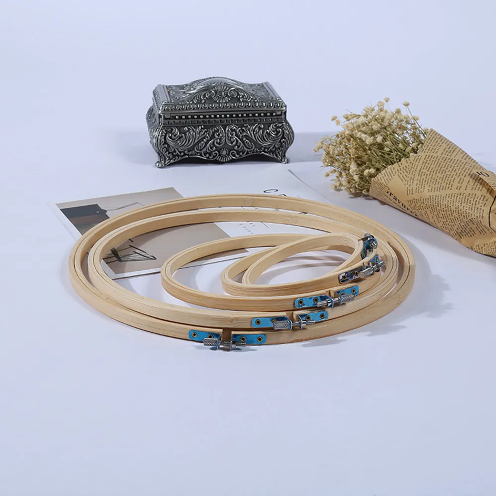 10 Size 3-14 Inch Bamboo Frame Embroidery Hoop Ring DIY Needle Craft Cross Stitch Machine Round Loop Hand Household Sewing Tools
10 Size 3-14 Inch Bamboo Frame Embroidery Hoop Ring DIY Needle Craft Cross Stitch Machine Round Loop Hand Household Sewing Tools