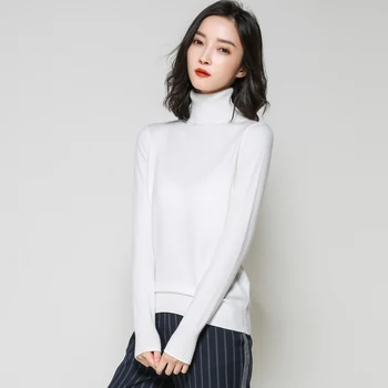 2019 Autumn Winter Cashmere Sweater Women's Pullover Turtleneck Long Sleeve Solid Slim Sweater Women Stretch Pullover Plus Size 
2019 Autumn Winter Cashmere Sweater Women's Pullover Turtleneck Long Sleeve Solid Slim Sweater Women Stretch Pullover Plus Size