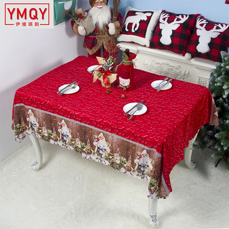 Table Cloth Christmas Tablecloth Print Rectangle Polyester Table Cover Holiday Party Home Decor Tablecloths Banquet Decoration
Table Cloth Christmas Tablecloth Print Rectangle Polyester Table Cover Holiday Party Home Decor Tablecloths Banquet Decoration