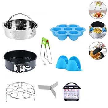 8pcs Pressure Cooker Clip Durable Kitchen Pot Accessories Set Rustproof Steamer Basket Home Easy Clean Electric Stainless Steel
8pcs Pressure Cooker Clip Durable Kitchen Pot Accessories Set Rustproof Steamer Basket Home Easy Clean Electric Stainless Steel