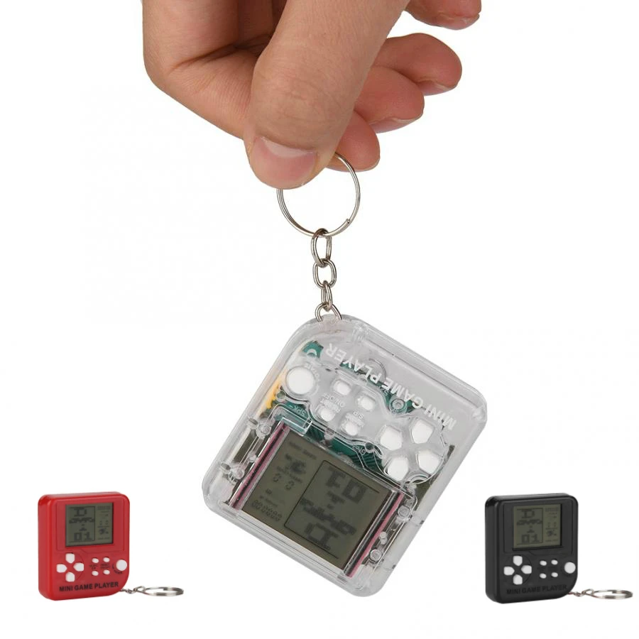 Mini Portable Electronic Game Player Keychain LCD Handheld Game Console for Kids Children Educational Toys Anti-stress Keychain
Mini Portable Electronic Game Player Keychain LCD Handheld Game Console for Kids Children Educational Toys Anti-stress Keychain