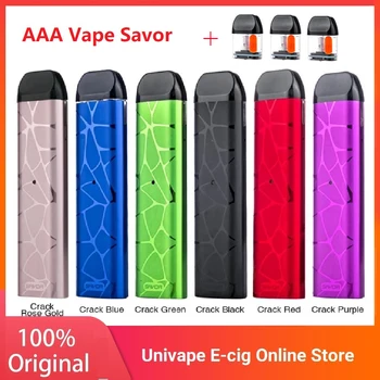 Original AAA Vape Savor Pod Kit with 700mAh Battery & 1.75ml Capacity & 1.0ohm/1.4ohm Dual Coil for MTL/DL Vape Vs Drag Nano
Original AAA Vape Savor Pod Kit with 700mAh Battery & 1.75ml Capacity & 1.0ohm/1.4ohm Dual Coil for MTL/DL Vape Vs Drag Nano