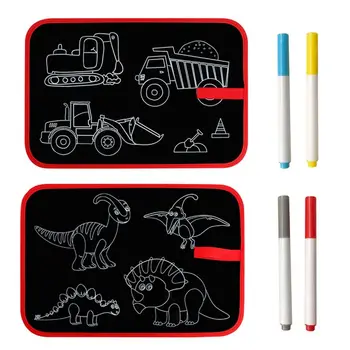 Portable Soft Chalk Board Drawing Book Coloring Book Dinosaur Car DIY Blackboard Painting Drawing Board
Portable Soft Chalk Board Drawing Book Coloring Book Dinosaur Car DIY Blackboard Painting Drawing Board