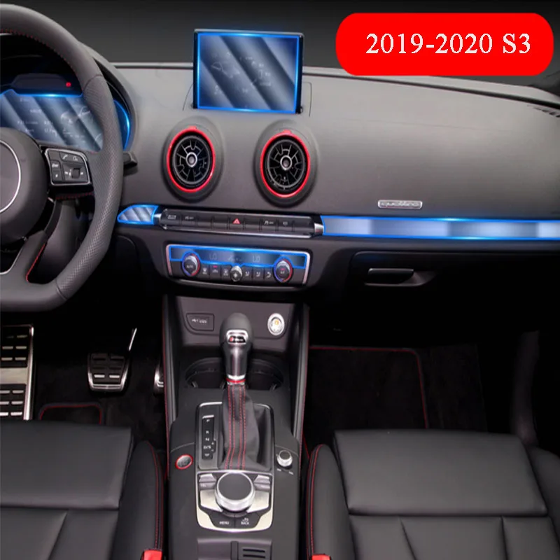 For Audi S3 2019 2020 TPU Dashboard Navigation Screen Protector Film Scratch Proof Anti Fingerprint Highly Elastic Sticker
For Audi S3 2019 2020 TPU Dashboard Navigation Screen Protector Film Scratch Proof Anti Fingerprint Highly Elastic Sticker