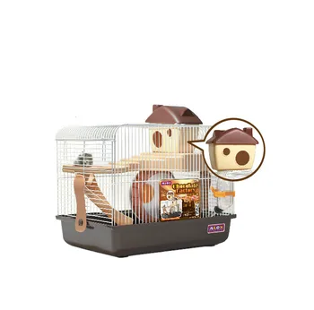 Hamster Cage Golden Silk Bear Hamster Cage Oversized Base Cage MatchIng Cage Supplies Double-Decker Castle Villa
Hamster Cage Golden Silk Bear Hamster Cage Oversized Base Cage MatchIng Cage Supplies Double-Decker Castle Villa