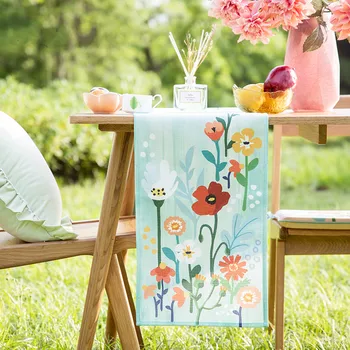 DUNXDECO Table Runner Long Table Cover Fabric Dinner Garden Party Tabelcloth Fresh Flora Print Linen Cotton Waterproof Fabric
DUNXDECO Table Runner Long Table Cover Fabric Dinner Garden Party Tabelcloth Fresh Flora Print Linen Cotton Waterproof Fabric