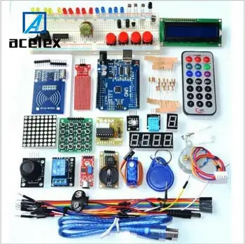 Upgraded Advanced Version Starter Kit the RFID learn Suite Kit LCD 1602 for Arduino UNO R3
Upgraded Advanced Version Starter Kit the RFID learn Suite Kit LCD 1602 for Arduino UNO R3