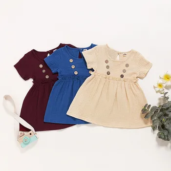 Summer Newborn Baby Girl Dress Sleeveless Print Button Infantile Baby Dress Birthday Party Princess Dress Baby Girls Clothes
Summer Newborn Baby Girl Dress Sleeveless Print Button Infantile Baby Dress Birthday Party Princess Dress Baby Girls Clothes